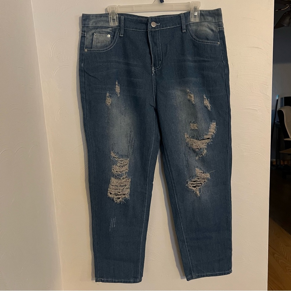 Shein Medium Wash Jeans